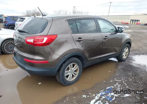 2011 Kia Sportage Lx из США, поврежденный, VIN KNDPB3A25B7055791